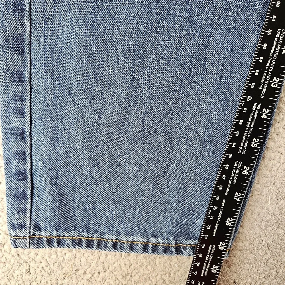 Levis‎ Jeans Mens 38x30 Blue 505 Regular Fit Straight Leg Workwear Western Pants